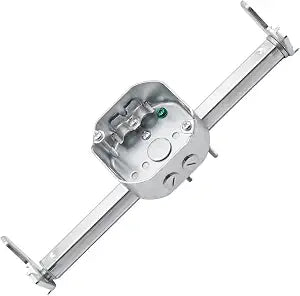 Adjustable Brace for Ceiling Fans, Ceiling Mounting Bracket Electrical Box