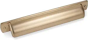 10 Pack 5 Inch(128mm) Cabinet Pulls Champagne Bronze Kitchen Cabinet Pulls Zinc Alloy Drawer Pulls Solid Cabinet Hardware