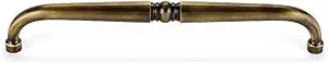 Alno A702-6-AE Traditional Pulls Traditional, Antique English