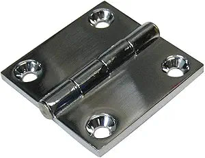 Whitecap IND 6163C Butt Hinge 1 1/2" x1 1/2" S.S. Pair