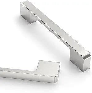 Asidrama 10 Pack 5 Inch(128mm) Brushed Satin Nickel Kitchen Cabinet Handles, Cabinet Pulls Kitchen Cabinet Hardware for Cupboard Drawer Handles