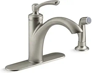 KOHLER Ss Kitchen Faucet W/SPRY