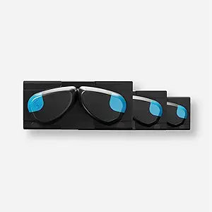 Gravity Grabber Mini  Compact Wall Rack for Tools & Sports Gear | Secure, Non-Slip Storage | Fits Handles up to 1.5 in | Garage Organization | Tool Storage Rack | Sports Equipment Organizer | 3 Pck