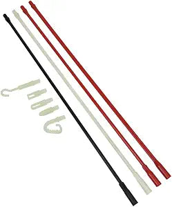 Klein Tools SRS56038 Polymer Fish Rod Set Glow-in-The-Dark