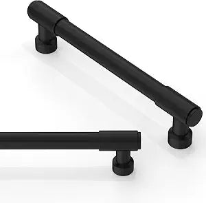 10 Pack Matte Black Cabinet Pulls 5 Inch(128mm) Kitchen Cabinet Handles Cabinet Hardware Drawer Pulls