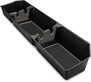FIERYRED Underseat Storage for Ford F150 20152026 SuperCrew/Crew Cab & F250 F350 F450 F550 20172026 Super Duty, Upgraded Rear Tool Storage Box No Drill Installation