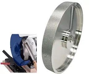 Xaila CBN Grinding Wheel 8 Inch 180 Grit, 1" x5/8" - Electroplated Metal Grinding Wheel for Sharpening HSS, Lathe & Woodturning Tools | Premium Replacement for 8-Inch Bench Grinder Wheels