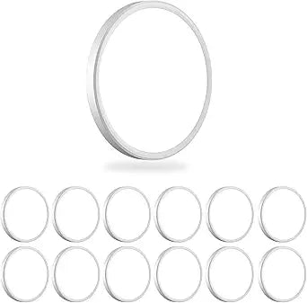MODERN 12-Pack Super Thin 9inch 2800lm Flush Mount LED Ceiling Light White, 5000K Daylight, Undimmable Ceiling Light Surface Mount for Bedroom, Living Room, Dining Room, Garage, Office