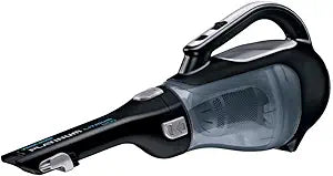 BLACK+DECKER dustbuster 20V Hand Vacuum Cordless Rechargeable, Car Vacuum Portable, Powerful Suction AdvancedClean Hand Vac with Extendible Crevice Tool, Flip-Up Brush and Charging Base (BDH2000L)