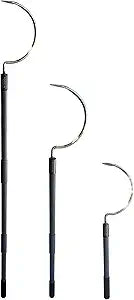 Weed Puller 3-in-1, Three Lengths (24"/40"/57"), Heavy-Duty Garden Hand Tool for Weeding, Digging & Soil Loosening, Stainless Steel Blade, Ergonomic Grip, for Dad, Husband & Men