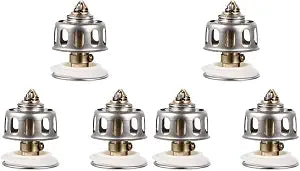 DOITOOL 3 Pcs Pop-Up Drain Button Parts with Metal Basket Components