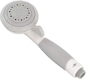 Kingston K411AW Kaiser 4-Function Hand Shower, White/Gray
