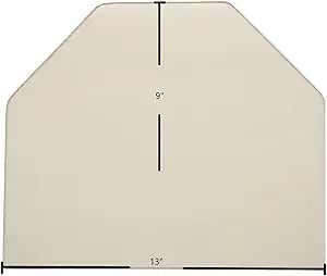 Omega Single Door Ceramic Glass Panel (13" x 9") Γ Replaces 7GOSD