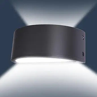 150W Up and Down LED Wall Pack Light, 3000/4000/5000K 3CCT, 80/100/120/150W Selectable, Commercial Security Lighting Outdoor LED Wall Lights for Building Parking Lot Warehouse, 100-277V, ETL Listed
