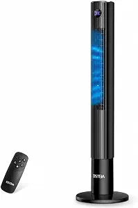 OSTBA 43'' Tower Fan for Bedroom, 85 Oscillating, 12H Timer, with Remote