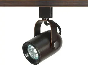 NUVO Mr16 Roundback TH351 Transitional One Light Track Heads Collection Dark Finish, 2.25 inches, Russet Bronze
