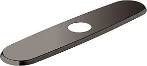 Grohe 10-Inch Escutcheon, Hard Graphite