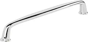Amerock BP5380526 | Polished Chrome Appliance Pull | 12 inch (305 mm) Center-to-Center Cabinet Handle | Kane | Furniture Hardware