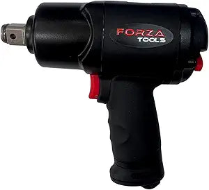 3/4" Magnesium Air Impact Wrench, 1,600 ft-lbs Max Torque, Lightweight Heavy Duty Pneumatic Gun for Truck, Bus & Agricultural Equipment Repair