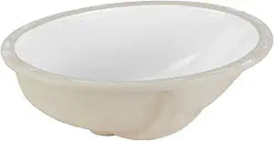Signature Hardware 447968 Mangrove 17" Vitreous China Undermount Bathroom Sink