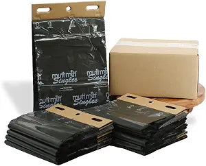 Mutt Mitt Singles Dog Waste Header Bags multi-product listing - 1,000 Mutt Mitt Singles Bags perfect for 2 Dog Waste Stations - Single-Ply, thick bag with a bottom gusset, for safer, easier pick-up