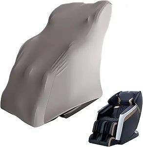 Massage Chair Cover - Elastic Fabric Slipcover, Pet & Child Proof, Dustproof Sunproof, Full Body Furniture Protector for Zero Gravity/Shiatsu Recliner, L Size (28" L x 51" W x 43" H)