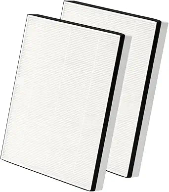 NISPIRA Replacement Filter Compatible with IKEA STARKVIND Air Purifier & Air Purifier Table, True HEPA Particle Filter, Precision Fit, Easy Install, 2 Pack