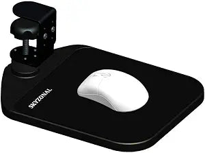 Ergonomic Mouse Platform Under Desk Ergonomic Wrister Mouse Pad (Black)