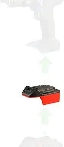 NovaQuantic Adapter for Milwaukee M 18 Battery  Works as Power Supply for Hercules 20V Tools  No Charging  Not for Hercules 20v Heat Gun or 2-Stage Vacuum Pump, or 12V Tools  Adapter Only