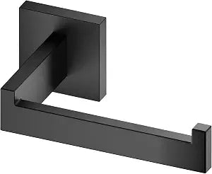 KOKOSIRI Black Toilet Paper Holders Bathroom Toilet Paper Roll Holder SUS304 Stainless Steel Contemporary Wall Mounted, Matte Black, B2003BK