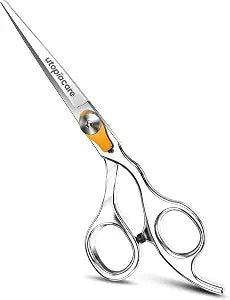 Utopia Care Professional Barber Hair Cutting Scissors (Silver)