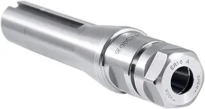 Accusize Industrial Tools R8 Shank Er16 Collet Chuck. Drawbar End 7/16 Inch - 20. Max Tir 0.0002 Inch O.D to I.D., 0223-0229