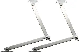 Jiozermi 2 Packs Lid Support Hinge, 180 Degree Rotatable
