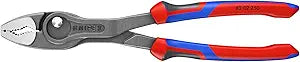 KNIPEX Tools 82 02 250 SBA TwinGrip Pliers, 10"
