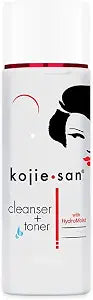 Kojie San Dual Action Cleanser and Toner, Deep Cleansing Toner, Gentle Exfoliating, and Helps Reduce Excess Oil - 100ml