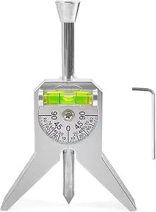 Pipe Center Finder Punch Tool and Marker Tool for Pipes 1/2" and Larger, Pipe Locator Level, Flange Wizard Center Finder - Upgraded Design for Accurate Pipe Diameter Measurement and Marking