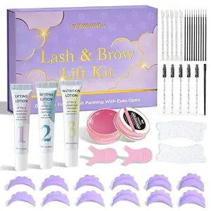 PERMANIA Korean Lash Lift Kit, Can be Operated with Eyes Open for Lash Perm