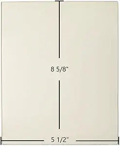 Morso Lion 1510 Ceramic Glass Panel Γ 5 1/2" x 8 5/8"