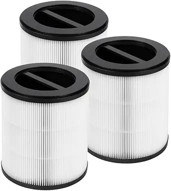 Nispira Mod Plus Mod+ Replacement Filter for Oransi Mod/Mod+ Air Purifier MD01 MD02 True HEPA with Activated Carbon, 3 Pack