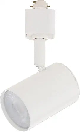 Amped Collection LED 10W Track Head 3000K Warm White Energy Efficient in White for H Track, Standard 3-Wire Track System (Single Light)