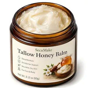 Tallow and Honey Balm for Face and Body, 2 oz