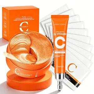 50 Pairs Under Eye Patches Set for Dark Circles & Collagen Eye Cream