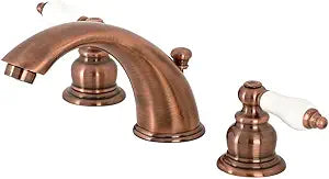 Kingston Brass KB966PL Magellan Widespread Bathroom Faucet, Antique Copper
