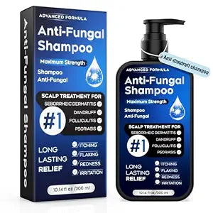 Anti-dandruff & Antifungal Shampoo,Sulfate & Paraben-Free, 10.1 Fl Oz