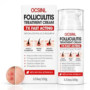 Folliculitis Cream 5% Benzoyl Peroxide Scalp Body Care