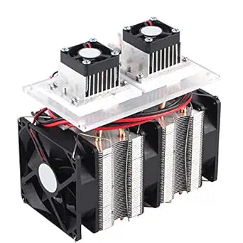 Thermoelectric Peltier Cooling Fan System with Dehumidification Function for Small Refrigerator & Air Conditioning