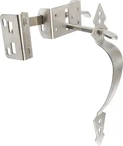 Hardware Essentials Thumb Latch, 1 Pack, Stainless Steel