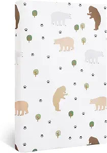 lasoftan Pack and Play Mattress - 38" x 26" Soft Breathable Portable Mattres Waterproof & Washable Perfectly fits Pack n Play