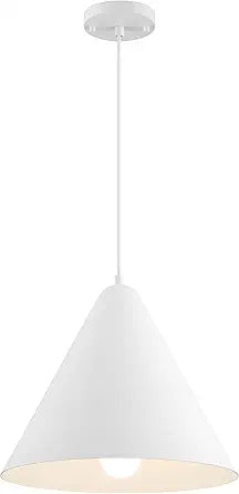 Access Lighting 23781LEDDLP-MWH Ford Pendant, 1-Light 10 Watts, Matte White