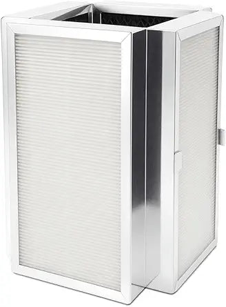Nispira MA#50R Filter Replacement for MeDi5 Air Purifier MA#50R 3-in-1 HEPA Activated Carbon Four Sides Intake, 1 Pack
